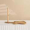 Elegant Wooden Jewelry Stand for Organizing Trinkets and Accessories