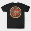 Men Black Print T-shirt Schwin Vintage Bicycles Chicago No-Cut Transfer Paper Print Cotton Tshirt