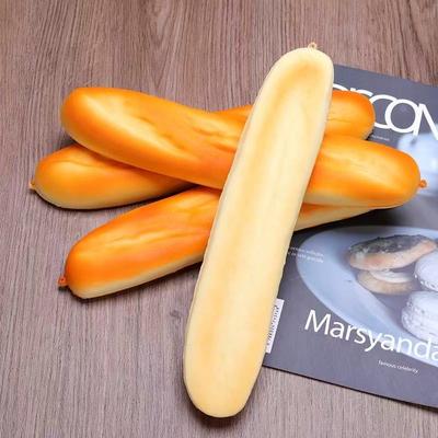 Falsches Baguette Brot Simulation Weich Lebensecht Langer Kuchen Laden Lebensmittel Modell Heimdekoration INS Heiße Foto Requisiten
