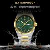 Top Brand New Style Simple Men's Watch Waterproof Double Calendar Quartz Fashionable Luxury Luminous Wristwatch