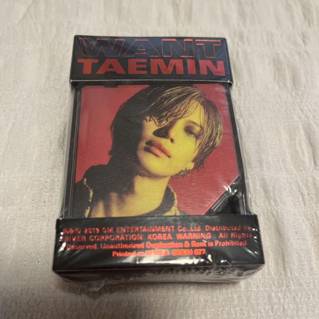 

[USED] SHINee Taemin-Kino Album WANT MORE Edition