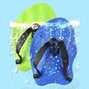 2pcs Swimmer Silicones Hand Paddles Webbed Swim Gloves Manacle Flippers for Underwater Maneuverability