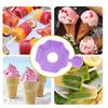 New Silicone Drip-Proof Popsicle Rack Reusable Multi Color Ice Cream Stand Handheld Ice Cream Tray