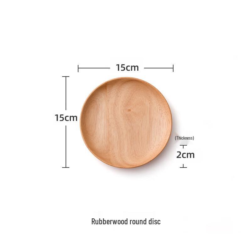 

ZISIZ Round Dessert & Breakfast Plate Set