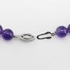 Necklace Purple amethyst/Silver 65.6g Women Used