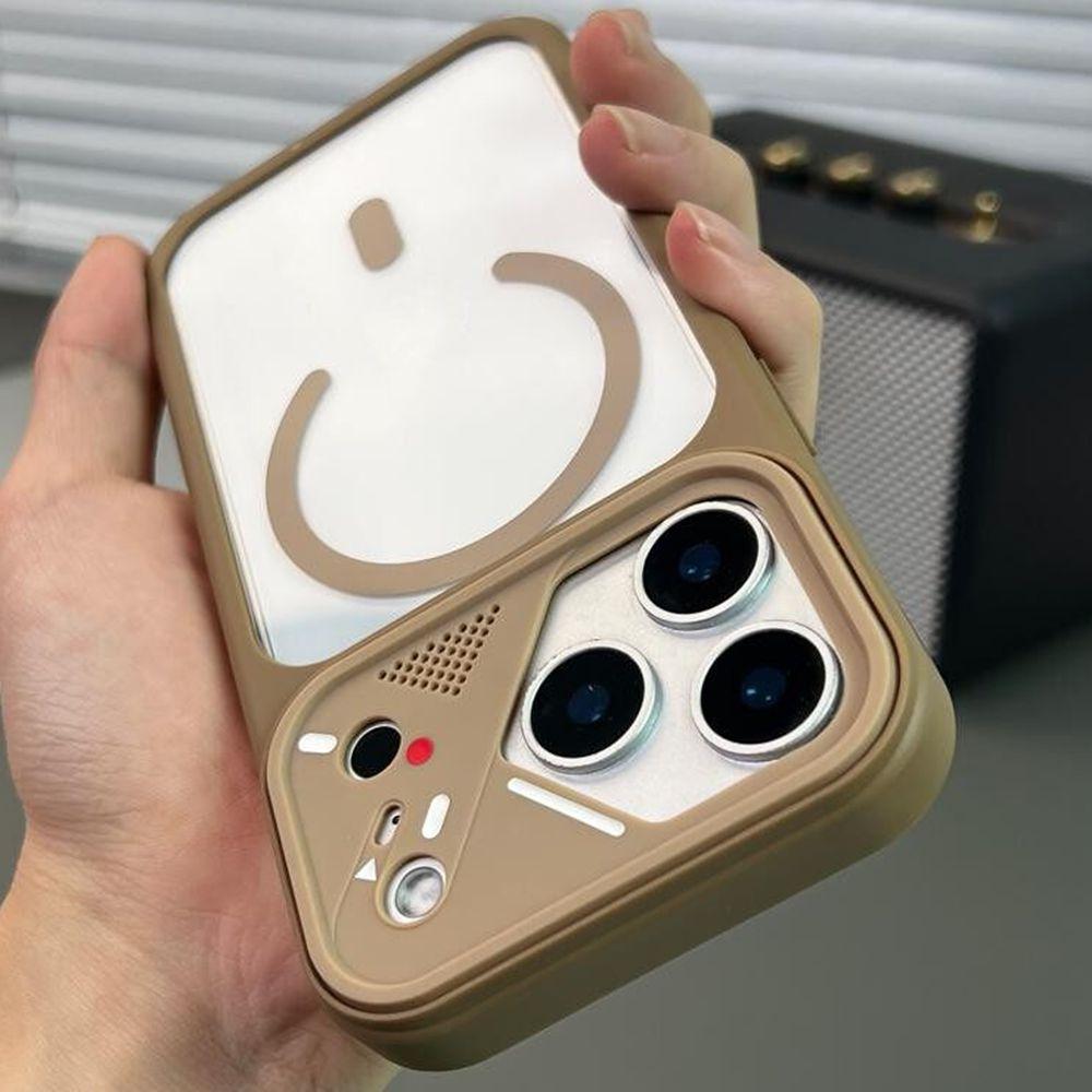 Luxury Soft Frame For Magsafe Clear Acrylic Case For iPhone 17 Pro Max Air 16 Funda 15 14 13 12 Pro Max 11 Shockproof Hard Cover