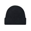 New integrated flanged knitted hat for men and women, couple warm wool hat, bag head, cold hat, casual pullover hat.