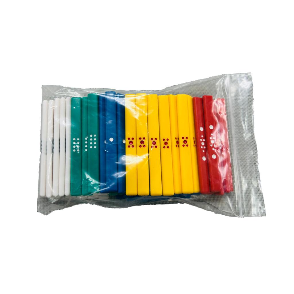 Mahjong Color Score Sticks Full Set + Score Record Book (1 Score Record Book)