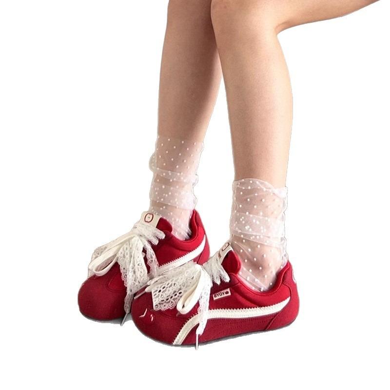 Niche Versatile Board Shoes Women's New Spring and Summer Platform Casual Shoes Student Women