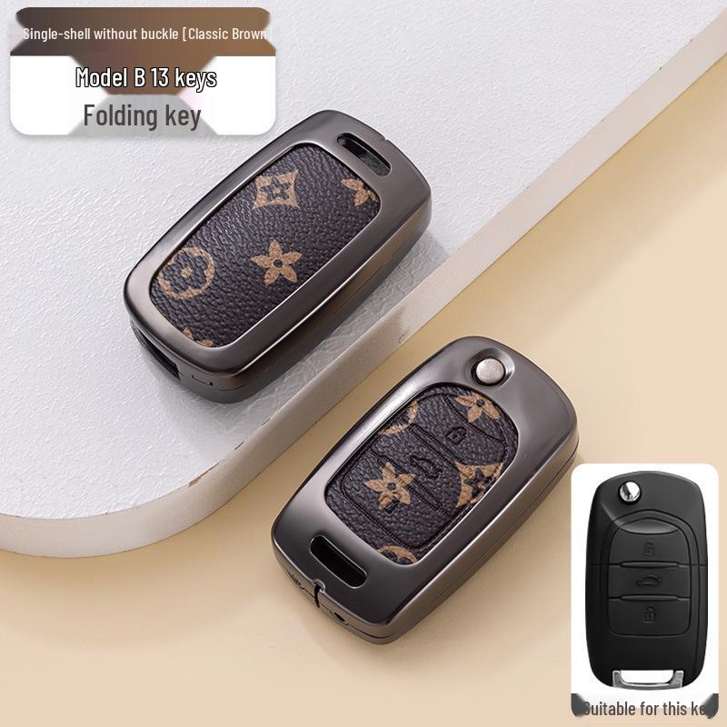 Compatible Key Case for Wuling Hongguang, Mini EV, S/S3, Chi Ma Long GB