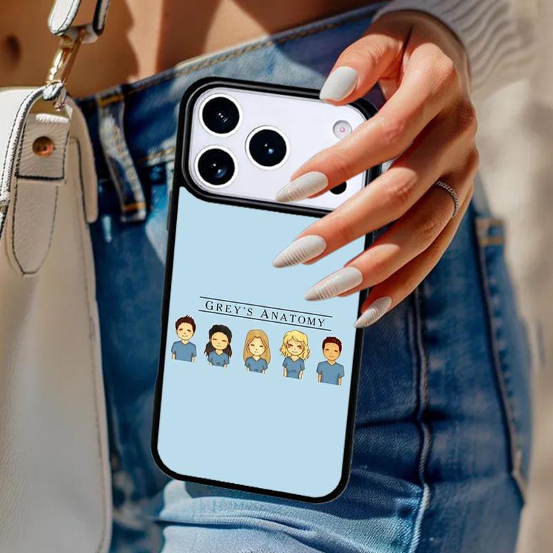 Greys Anatomy TV Quotes Soft Phone Case For iPhone 17 Air 14 15 13 12 Max Cover For Apple 14 15 16 16e 11 Pro Max Plus