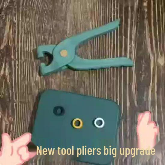 Five-Claw Snap Hand-Press Tool Set: No-Sew Pliers for Male-Female Snap Rivet Buttons