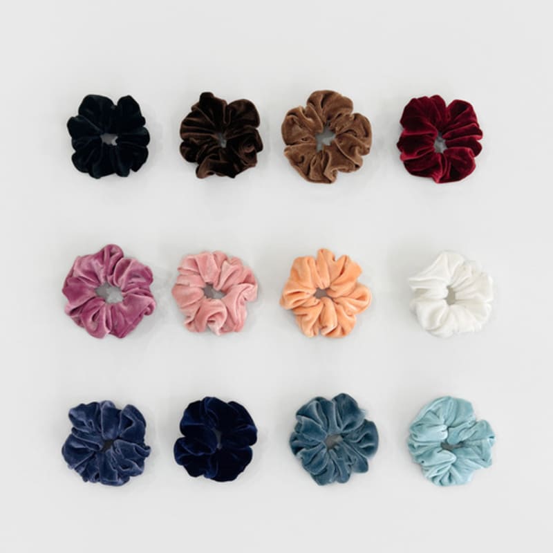 FANTASTIC PLANET mini velvet scrunchie (12colors)