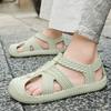 Ultralight Men's Sandal with Platform Beach Height Expensives Trend 2025 Luxury Summer Big Size New Low Price Designer Male Shoe