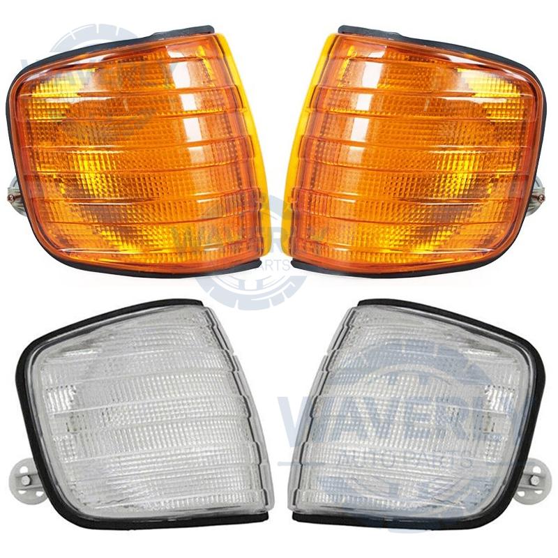 for 1980-1991 Mercedes Benz W126 260SE 280SE 300SE 380SE 420SE Front Marker Turn Signal Indicator Lamp 0008209021 0008209121