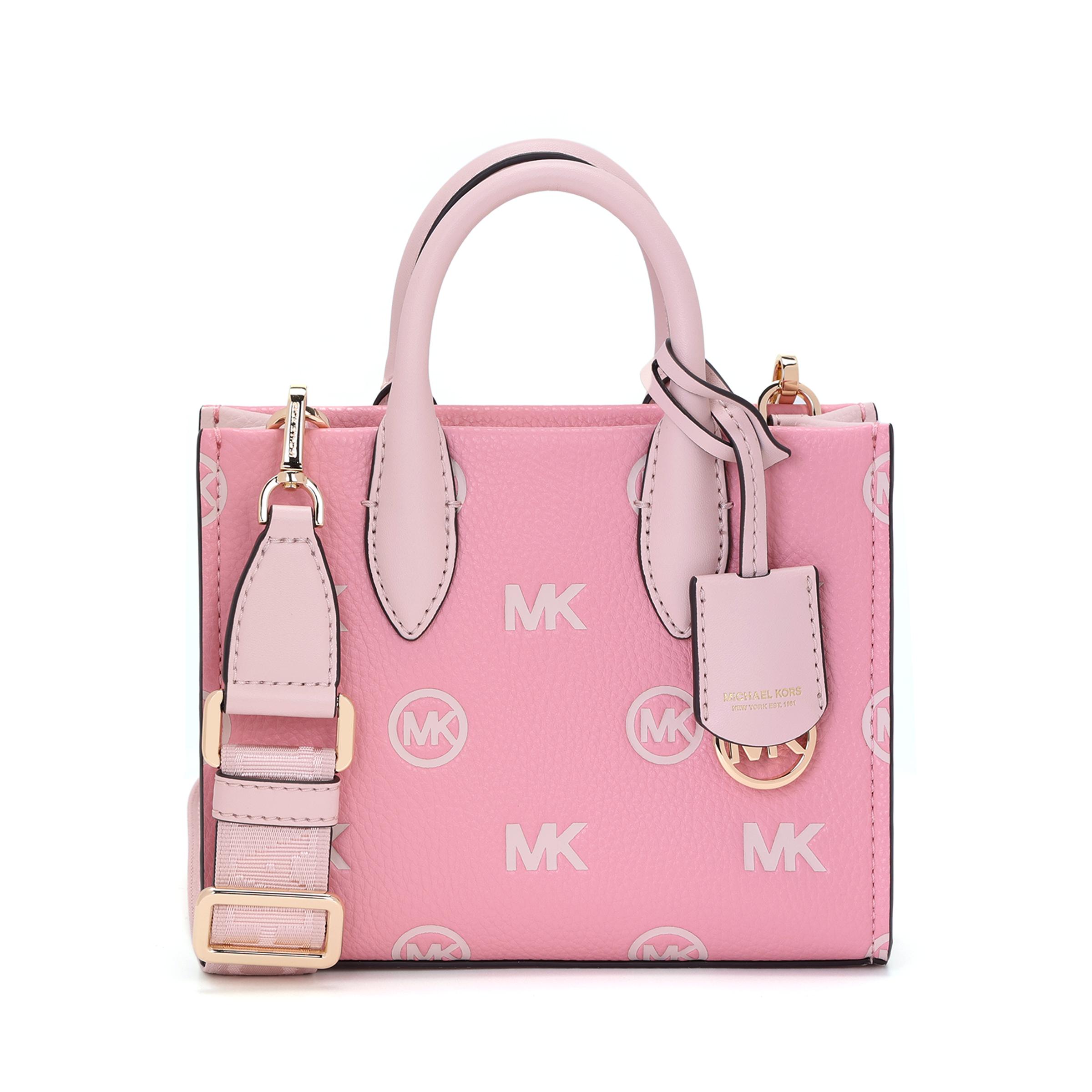 

Michael Kors Mk Mirella Logo Embossed Zipper Tote Bag Women tote bags Pink 35R4G7ZC0T-5632 Basic Set (Bag+Dust Bag)
