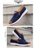 Men's Summer Breathable Non-Slip Canvas Shoes - Comfortable Casual Work Footwear