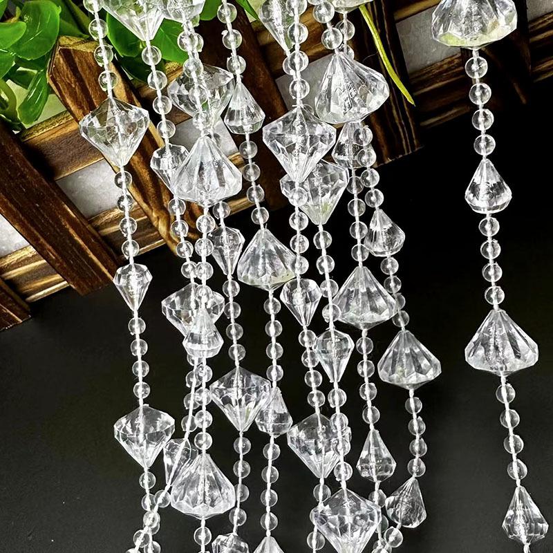 

Акриловая шторка из бусин и хрустальное украшение прохода для свадеб и праздников