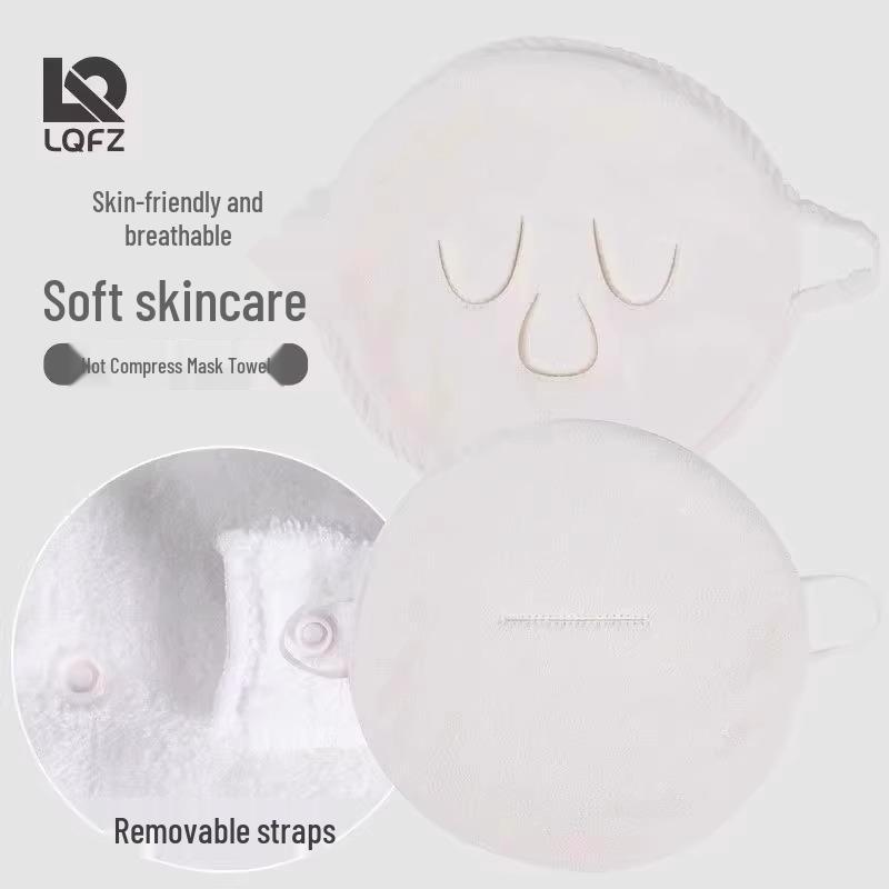 Popular Thickened Soft Absorbent Facial Towel for Hot/Cold Compress and Face Washing