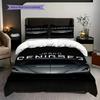 Koenigsegg Jesko Elegance Set a tre pezzi (1 * copripiumino + 2 * federa, senza nucleo) Copripiumino e federa 2D piatti Morbidi e comodi