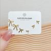2025 S925 Sterling Silver Stud Earrings: Women's Light Luxury Cold Style Niche Metal Design