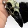 Dark Aesthetic Resin Skeleton Keychain Lightweight Carabiner Clip Multi Purpose Bag Charm Halloween Gift Choice