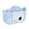 Children Camera 40MP Cartoon Cat Photograph Camera with Puzzle Games Birthday GiftsBlue