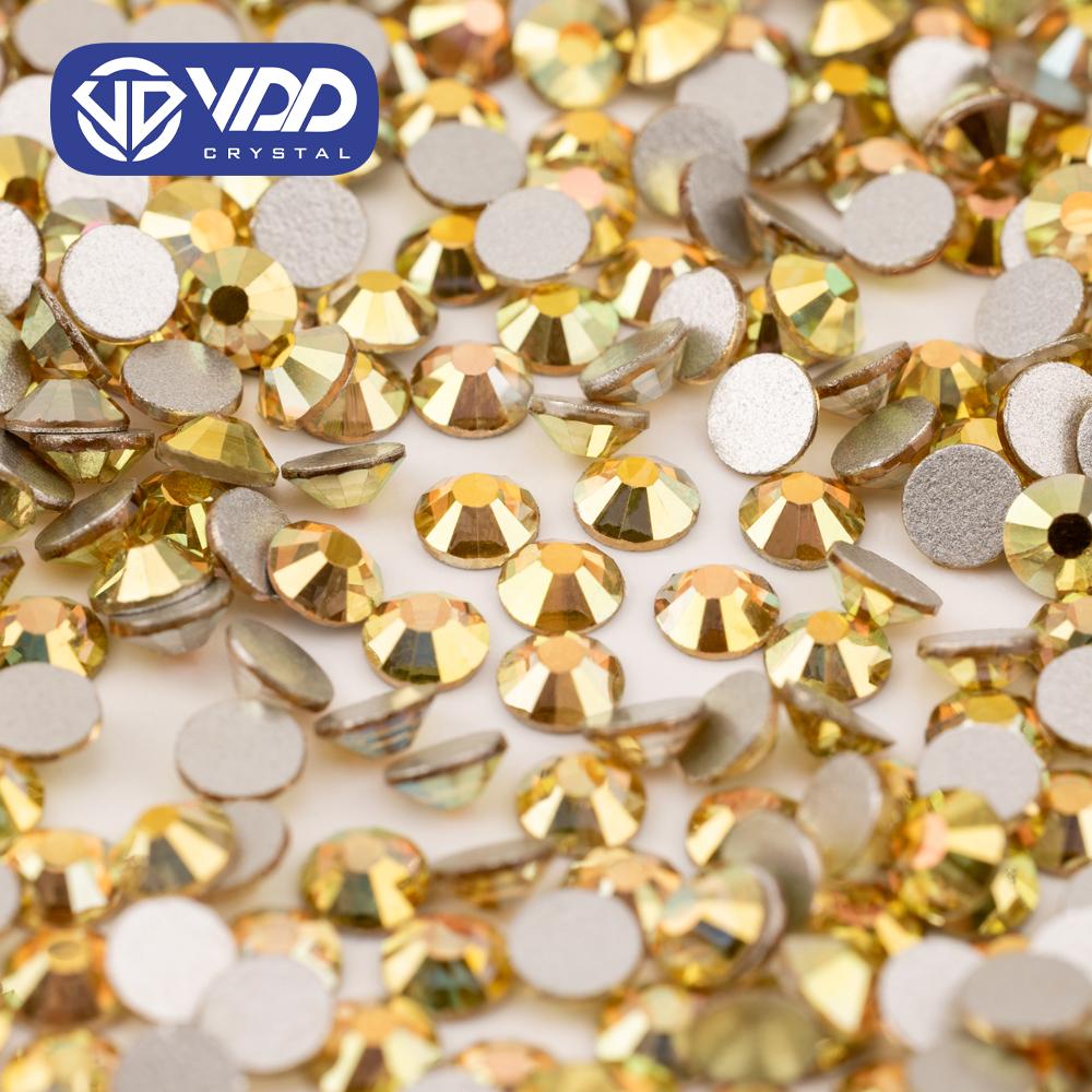 VDD Neue Farben SS4-SS30 Hochwertige Glas Kristall Strasssteine Glitzer Strass Flachrückseite Steine für Nagelkunst DIY Handwerk Dekoration