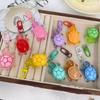 10 Pack Assorted Glowing Turtles Keychains Vibranting Color Easy to Use and Sturdy Materials for All Ages Daily Use