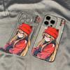 Super cool cat hat Asuka for iPhone17promax Apple 16 mobile phone case 14/13 personality 15 cartoon