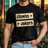 Clowner Skämtare Rolig Herr T-shirt Sarkastisk Retro Humor Unisex Tee Topp