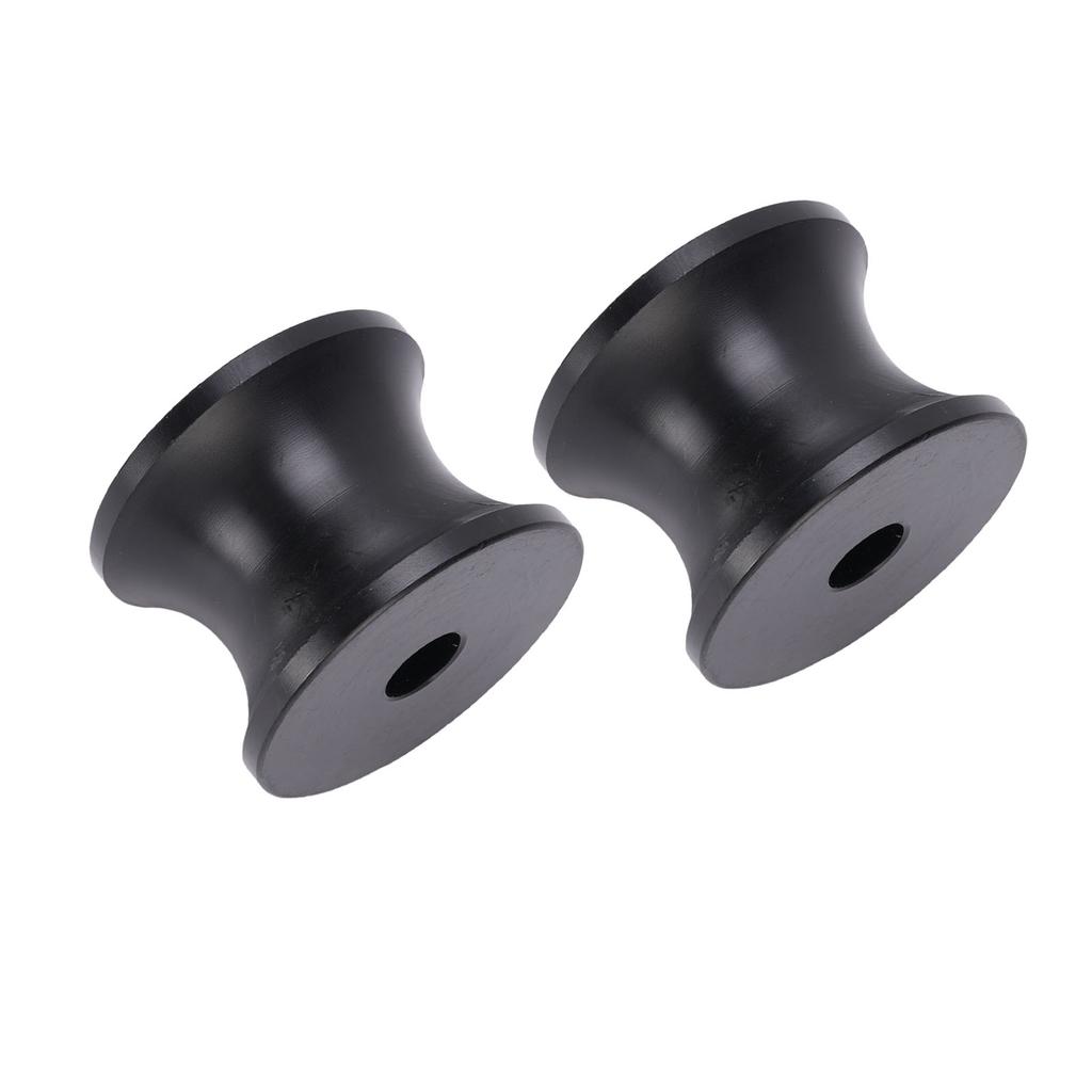 2PCS Boat Trailer Bow Roller Long Term Durability Anti Scratch Protection Nylon Bow Stop Roller