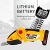 Battery Hedge Trimmer Electric Hedge Trimmer Handheld Cordless Hedge Cutter Grass Shrub Trimmer for Gardening Trimming