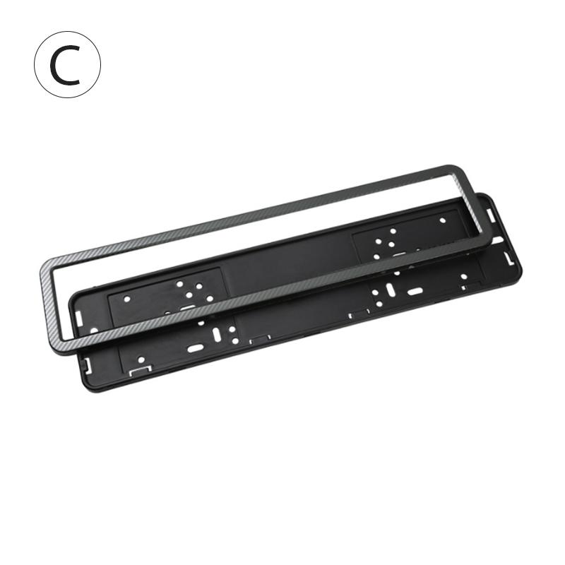 Car Universal Uk Eu Euro European German  License Plate Holder Frame