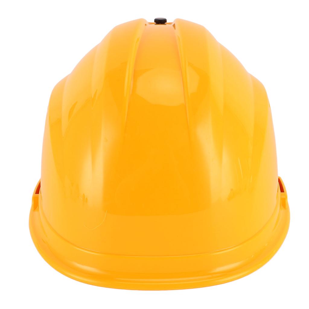 Cooling Hard Hat Yellow 8000mAh Rainproof Bluetooth Dual Fans Massage Solar Power Cooling Helmet