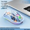 Bobcat Silent Bluetooth Mouse - Transparent, Wireless, 3 Modes, TYPE-C Charging, Universal Compatibility