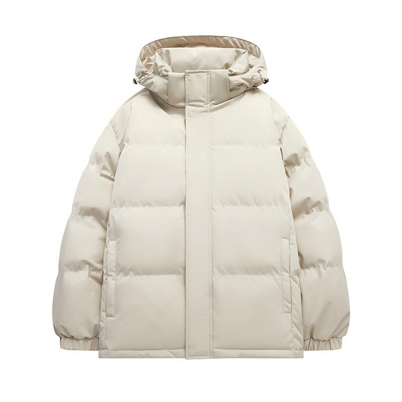 Neuer, dicker Wintermantel aus Baumwolle im koreanischen Stil mit fusselfreier Baumwolle im Hongkong-Stil, lockere Freizeitjacke für Paare, gleicher Stil für Männer und Frauen