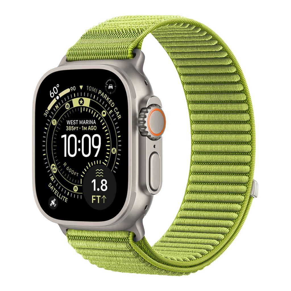 Strap for Apple Watch Ultra 3 Bands Iwatch 49mm 44mm 40mm 42mm 46mm 41mm 45mm Nylon Loop Correa Bracelet Series 10 9 8 7 2 Se 11