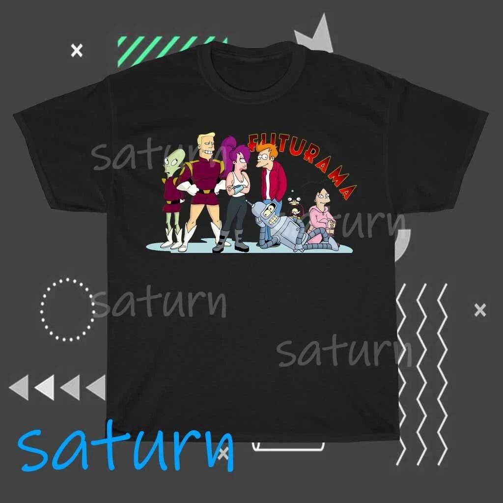 futurama cartoon Logo T-Shirt Funny Size S to 5XL XXL