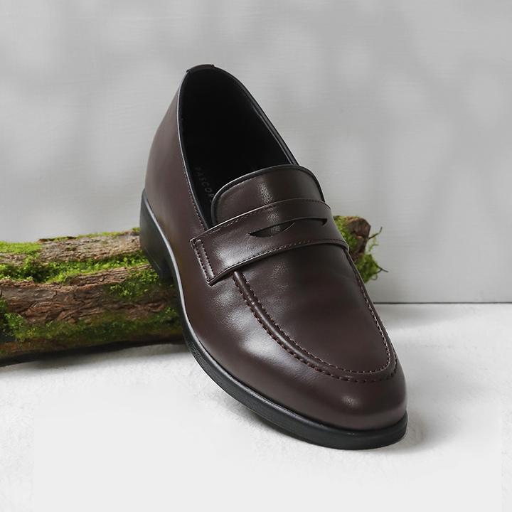 [PASCOROZEN] Bronx U-Tip Penny Loafer Brown [JC2104-BR] [Shipped from Korea] 100% Authentic