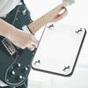 Chrome Plating Silver Iron Electric Guitar Neck Connecting Plate with 4Pcs Screws
