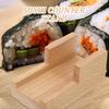 Amosfun Japanese Wooden Sushi Holder - Traditional Sushi Rack Taco Holder for Home Restaurant Party Use 3.54 X 1.96 X 1.57 Inches