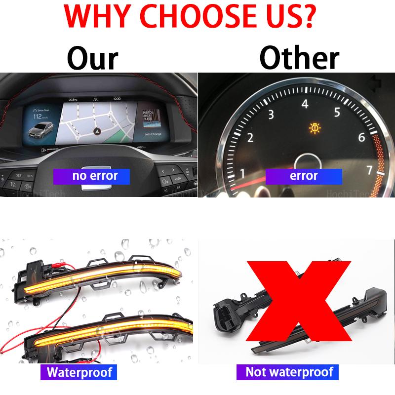 Dynamic Black LED Turn Signal Light Sequential Rearview Mirror Light For BMW X3 F25 X4 F26 X5 F15 X6 F16 2014-2018 AcessoriosTurn Signal 2