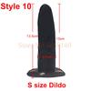 5 / 6 / 7 Inch Big G-Spot Dildo Strap-On Harness Kit Silicone Dildo Strapon Penis Bullet Vibrator Couples /  Lesbian Sex Toys