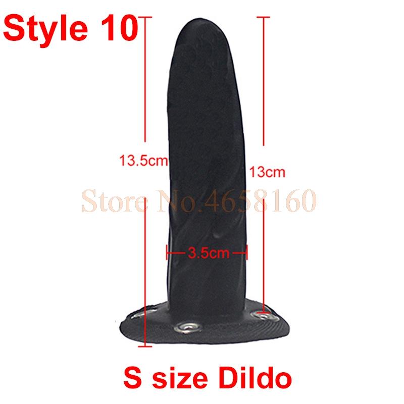 5 / 6 / 7 Inch Big G-Spot Dildo Strap-On Harness Kit Silicone Dildo Strapon Penis Bullet Vibrator Couples /  Lesbian Sex Toys