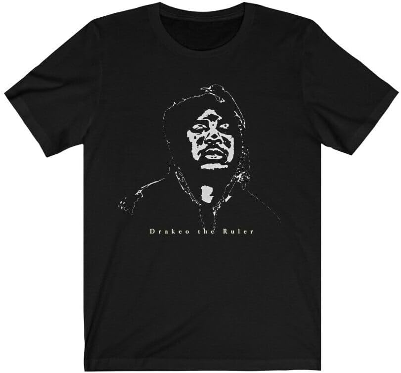 Drakeo The Ruler Tee Shirt Rip Mr Mosely T Shirt Rest Easy Long Live Hip Hop Black XL чёрный