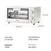 Midea 10L Mini Electric Toaster Oven CN Plug (adapter Included)