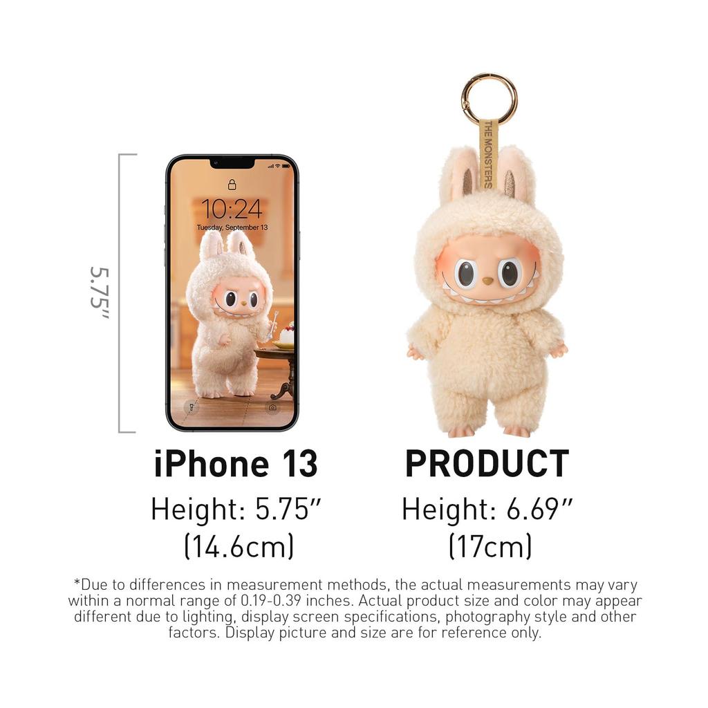 Single POP MART The Monsters Delicious Macaroons Vinyl Face Blind Box Random Design Action Figure Collectible Toy Home Single Box - Decoration,