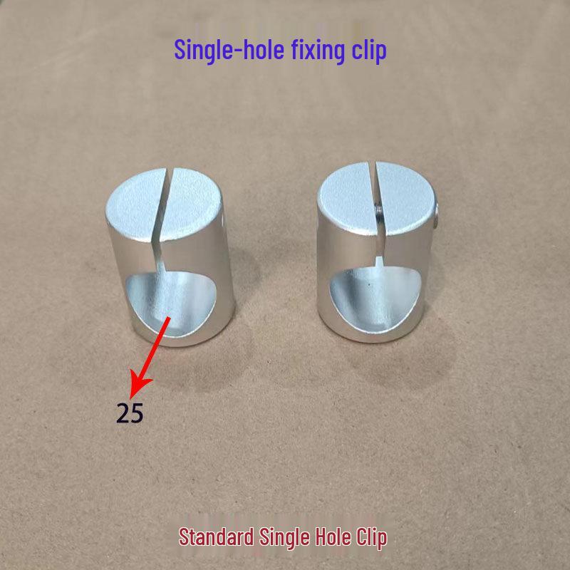 

Aluminum Alloy Optical Axis Step-Type Single Hole Cross Clamp