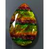 Natural Ammolite Pear Cut 62-64 Ct Fabulous Certified Loose Gemstone